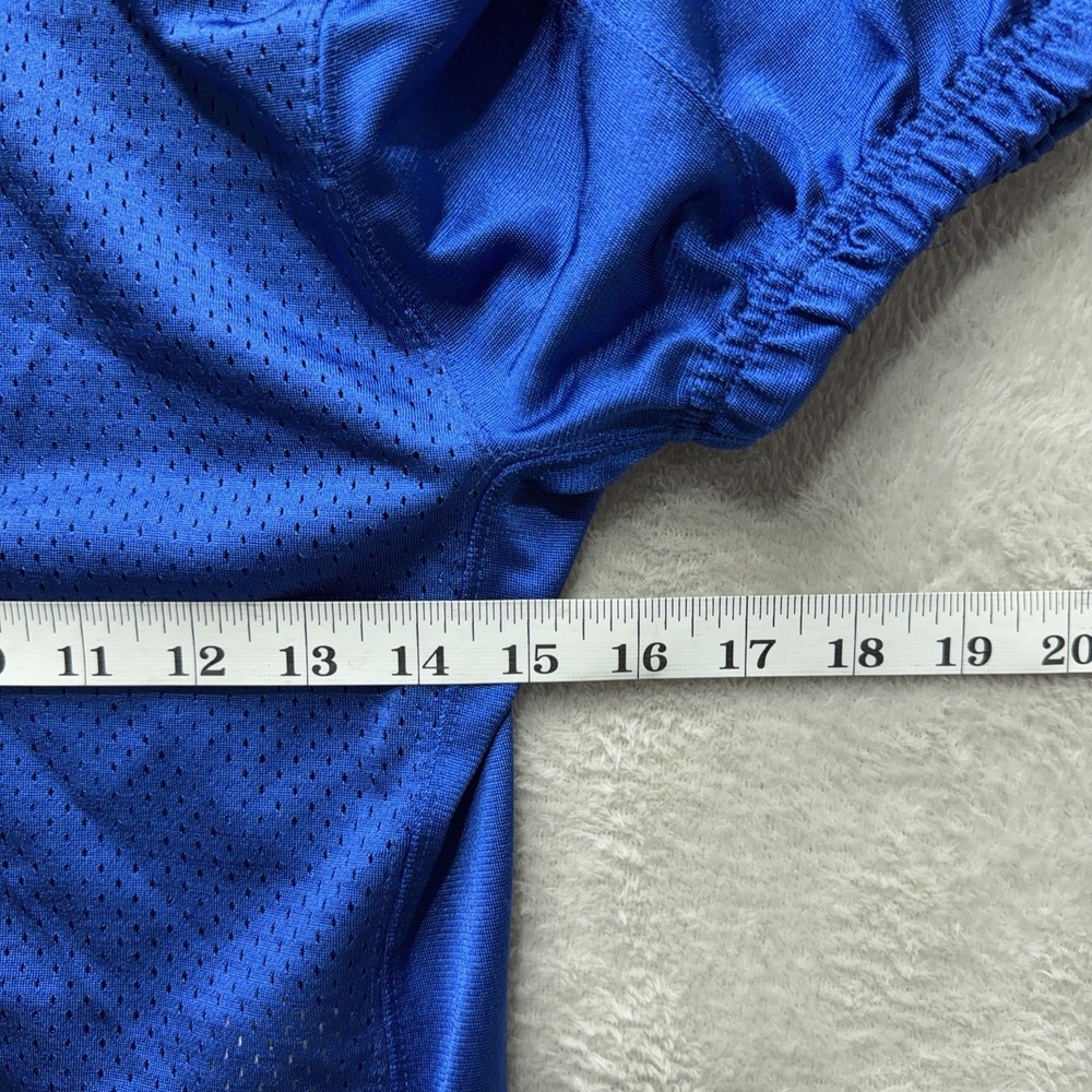 NIKE Royal Blue Youth Recruit Football Practice Training Sports Jersey Size L - Picture 11 of 12